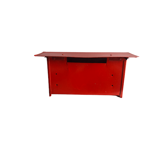 Mailbox, Secure, Painted, Neat Fit Anywhere on Property, Durable, Keeps Mail Safe From Weathering Conditions, Made of Galvanized Steel Mailbox, Secure, Painted, Neat Fit Anywhere on Property, Durable, Keeps Mail Safe From Weathering Conditions, Made of Galvanized Steel